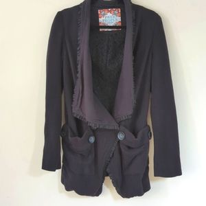 Free People Double Breast Utlity Blazer XS/TP